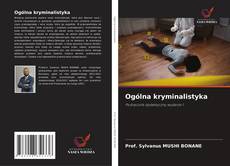 Copertina di Ogólna kryminalistyka