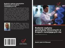 Capa do livro de Badanie wpływu genetyków klinicznych w krajach rozwijających się 