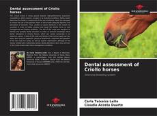 Borítókép a  Dental assessment of Criollo horses - hoz
