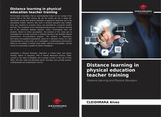 Обложка Distance learning in physical education teacher training