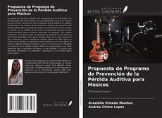 Buchcover von Propuesta de Programa de Prevención de la Pérdida Auditiva para Músicos