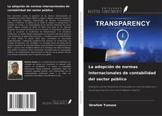 La adopción de normas internacionales de contabilidad del sector público的封面