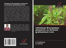 Capa do livro de Infestacja Brevipalpus phoenicis na Ocimum gratissimum Linn 