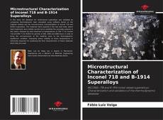 Copertina di Microstructural Characterization of Inconel 718 and B-1914 Superalloys