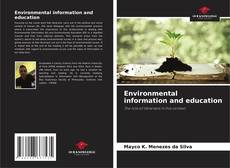 Bookcover of Environmental information and education