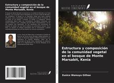 Buchcover von Estructura y composición de la comunidad vegetal en el bosque de Monte Marsabit, Kenia