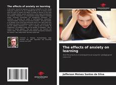 Buchcover von The effects of anxiety on learning