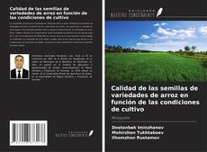 Buchcover von Calidad de las semillas de variedades de arroz en función de las condiciones de cultivo