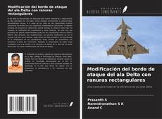 Buchcover von Modificación del borde de ataque del ala Delta con ranuras rectangulares