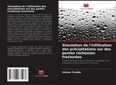 Capa do livro de Simulation de l'infiltration des précipitations sur des pentes rocheuses fracturées 