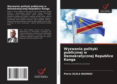 Capa do livro de Wyzwania polityki publicznej w Demokratycznej Republice Konga 