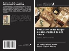 Buchcover von Evaluación de los rasgos de personalidad de una marca