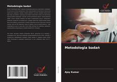 Capa do livro de Metodologia badań 