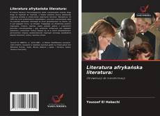 Buchcover von Literatura afrykańska literatura:
