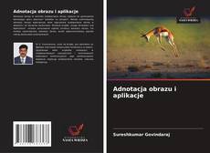 Portada del libro de Adnotacja obrazu i aplikacje