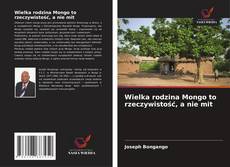 Copertina di Wielka rodzina Mongo to rzeczywistość, a nie mit