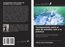 Capa do livro de Yuxtaposición entre el plan de estudios real y la práctica 