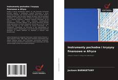 Buchcover von Instrumenty pochodne i kryzysy finansowe w Afryce
