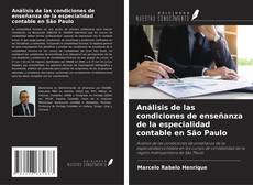 Capa do livro de Análisis de las condiciones de enseñanza de la especialidad contable en São Paulo 