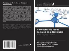 Buchcover von Conceptos de redes sociales en odontología