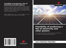 Bookcover of Feasibility of producing 2 Mw of electricity and other powers