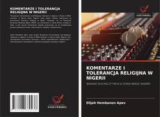 Buchcover von KOMENTARZE I TOLERANCJA RELIGIJNA W NIGERII