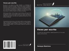 Buchcover von Voces por escrito