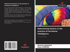 Обложка Determining factors in the practice of territorial intelligence