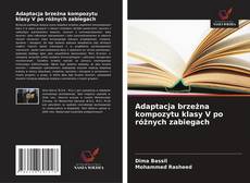 Capa do livro de Adaptacja brzeżna kompozytu klasy V po różnych zabiegach 