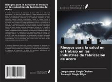 Capa do livro de Riesgos para la salud en el trabajo en las industrias de fabricación de acero 