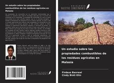 Capa do livro de Un estudio sobre las propiedades combustibles de los residuos agrícolas en Malasia 
