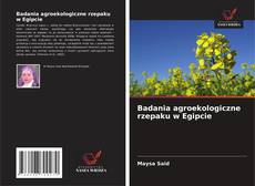 Copertina di Badania agroekologiczne rzepaku w Egipcie