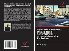 Wyzwania finansowe stojące przed nieformalnymi przedsiębiorcami w Zimbabwe kitap kapağı