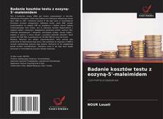 Portada del libro de Badanie kosztów testu z eozyną-5'-maleimidem