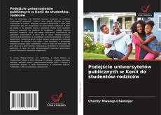 Copertina di Podejście uniwersytetów publicznych w Kenii do studentów-rodziców