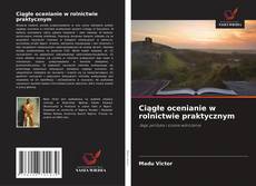 Buchcover von Ciągłe ocenianie w rolnictwie praktycznym