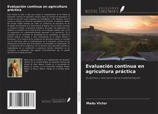Capa do livro de Evaluación continua en agricultura práctica 