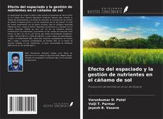 Capa do livro de Efecto del espaciado y la gestión de nutrientes en el cáñamo de sol 