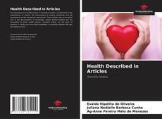 Portada del libro de Health Described in Articles