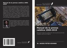 Capa do livro de Manual de la prensa católica 1900-2019 