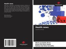Portada del libro de Health news