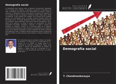 Capa do livro de Demografía social 