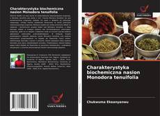 Couverture de Charakterystyka biochemiczna nasion Monodora tenuifolia