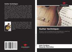 Capa do livro de Guitar technique: 