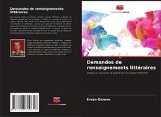 Copertina di Demandes de renseignements littéraires