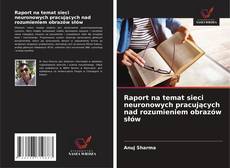 Copertina di Raport na temat sieci neuronowych pracujących nad rozumieniem obrazów słów