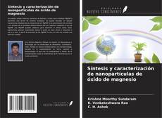 Capa do livro de Síntesis y caracterización de nanopartículas de óxido de magnesio 