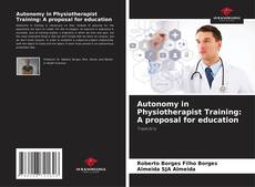Capa do livro de Autonomy in Physiotherapist Training: A proposal for education 