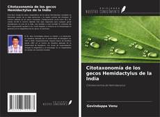 Capa do livro de Citotaxonomía de los gecos Hemidactylus de la India 