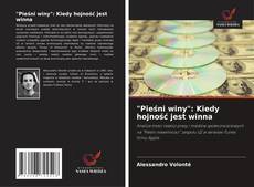 Capa do livro de "Pieśni winy": Kiedy hojność jest winna 